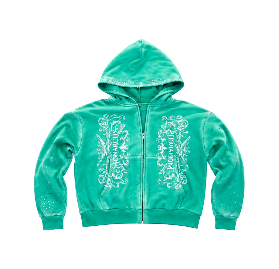 Crowned Emerald Hoodie