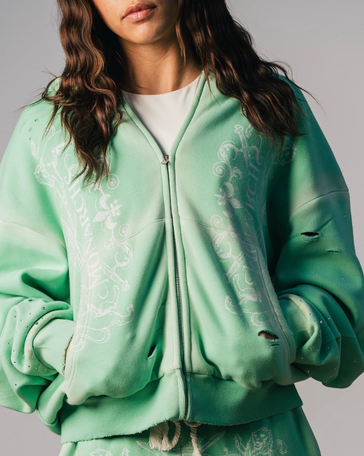 Crowned Emerald Hoodie
